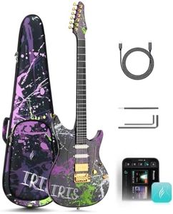 Enya Inspire 39" Smart Electric Guitar - Carbon Fiber Body with Built-in 15W Speaker, 20 Tones & App Control, 4 Presets, Bluetooth, Gig Bag Included, 2-Year Warranty
