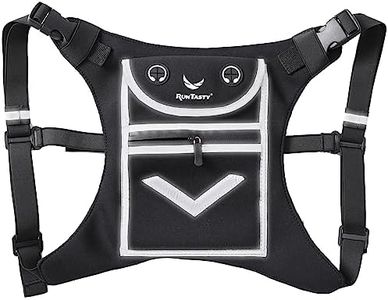 Runtasty Ultra-Light Running Mini Backpack Vest for Men & Women – Water-Resistant Phone Holder, Fits iPhone, Android & iPad Mini, Reflective 360° Visibility for Fitness, Cycling & Hiking