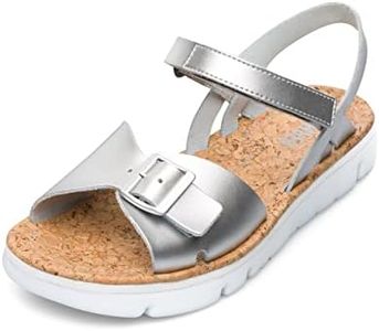 Camper Femme Oruga Sandal-K200631 Sandales Plates, Medium Gray, 38 EU