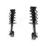 Transit Auto Front Complete Suspension Shocks Strut And Coil Spring Mount Assemblies Kit Replacement For 2013-2016 Mazda CX-5 FWD Excludes All Wheel Drive - Left Right Side (Driver Passenger)