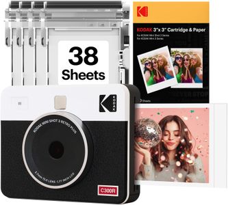 KODAK Mini Shot 3 Retro Instant Camera Printer – Portable Photo Printer