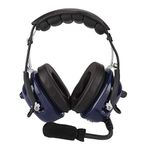 Pilot Aviation Headset, Pilot Headset 24DB Noise Reduction Convenient with Aviation Headset for Pilots Noise Cancelling for for Pilot