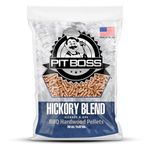 Pit Boss Grill Fuel All Natural Wood Pellets 9kg - Hickory Blend