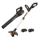 WORX WG928 GT 3.0 20V String Trimmer & Blower Revolution Combo (Battery & Charger Included)