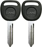 GMC Envoy Yukon Quality OEM Uncut Key Blanks, Pack of 2