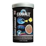 Cobalt International 23033N Cobalt Aquatics Mysis Spirulina Fish Food Flakes with Probiotics, White/Black, 1.2-Ounce