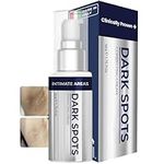 Dark Spot Remover Cream for Intimate Areas | Inner Thigh, Armpits, Elbows, Knees, Bikini Areas & Lines | w/Glycerin, Citric Acid, Chrysin | Skin Discoloration Cream for Private Parts | Made in Italy