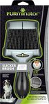 FURminator Slicker Brush Size L Soft - Large Brush with Soft Bristles for Dogs and Cats with Silky or Wire Fur
