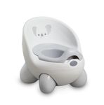 Infantino Potty Pals Potty Seat - Potty Training Toilet, Removable Bowl with Splashguard, Slip Resistant Feet, Gray