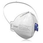 Dräger X-plore 1750 V Disposable Respirator Mask with Breathing Valve | 15 Pack | NIOSH-Approved Particulate Face Mask for Grinding, Sanding, Sawing, Sweeping, Woodworking, Dust