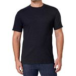 Kirkland Men's Crew Neck Black T-shirts (Size: Medium /Pack of 4)