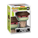 Funko Pop! Movies: Teenage Mutant Ninja Turtles (TMNT) - Raphael With Coat & Hat - TMNT 1990 - Collectable Vinyl Figure - Gift Idea - Official Merchandise - Toys for Kids & Adults - Movies Fans