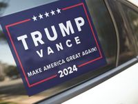 Trump Vance 2024 Stickers | 5-Inch by 3-Inch | Decal Sticker 10-Pack