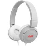 Pyle Comfortable Lightweight Kids Wired Headphones - Foldable Adjustable Corded On Ear Headset for Children/Boys/Girls - Smartphones/Computer/Tablet/School/Kindle/Airplane Travel