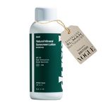 Natural Mineral Sunscreen Lotion SPF 50-150ml - Broad-Spectrum Zinc-Oxide Face & Body Lotion with Aloe Vera, Cacao Butter & Panthenol - 100% Naturally-Derived