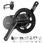 BAFANG 750W Mid Drive Kit Upgrade Version BBS02B Mid Drive Motor Kit with DM03 Display No Battery, Ebike Conversion Kit for 68-73MM Bottom Bracket Mountain Bike, Recumbent Trike