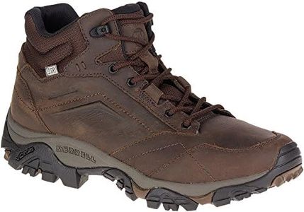 Merrell mens Moab Adventure Mid Wp Hiking Boot, Brown Dark Earth, 10.5 US