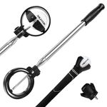 THIODOON Golf Ball Retriever Telescopic for Water with Locking Button 275CM Golf Ball Picker Upper Grabber for End of Putter Retractable Ball Retriever Tool Golf Accessories and Gifts for Men