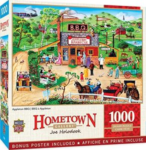 MasterPieces 1000 Piece Jigsaw Puzzle for Adults, Family, Or Youth - Appleton BBQ - 19.25"x26.75"