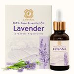 Camveda Pure Lavender Essential Oil 15ml | 100% Pure | Helps in Aromatherapy & Meditation | For Hair Care & Skin Care