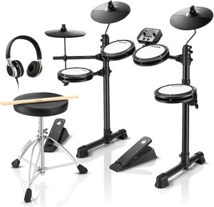 Donner DED-80 Electric Drum Kit – 8-Piece Digital Drum Set