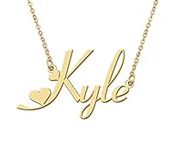 Aoloshow 18k Gold Plated Kyle Heart