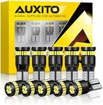 AUXITO 194 LED Light Bulb 6000K Whi