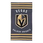 Northwest NHL Vegas Golden Knights Beach Towel, 30" x 60", Stripes