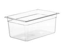 LIPAVI C15 Sous Vide Container 18 quarts-NOT INCLUDED: L15 Rack and Lid for Virtually Every Immersion Circulator Sold Separately, Crystal Clear, Transparent Polycarbonate