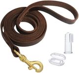 LWBMG Leather Dog Leash 6 ft x 3/4 