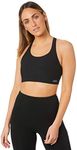 Lorna Jane Women's Compress & Compact Sports Bra, Black, S