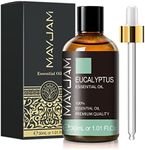 MAYJAM Eucalyptus Essential Oil, 1.01fl.oz/30 ml Bottle Eucalyptus Oils for Candle Making, Soap Making, Bedroom, Living Room, Office