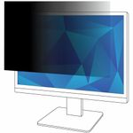 3M Privacy Filter for 23.5" Widescreen Monitor - Display privacy filter - 23.5" wide - black