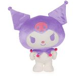 GUND Sanrio Hello Kitty Kuromi Plush, Premium Stuffed Animal for Ages 1 and Up, 9.5”, Purple/White