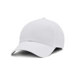 Under Armour Mens M Iso-chill ArmourVent STR Baseball Cap, Men's Cap with Mesh Vent, Sport Cap with Visor White