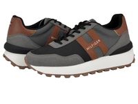 Tommy Hilfiger Men's Gani Sneaker, Grey/Cognac Multi 034, 11