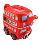 Famous London British London Routemaster Double Decker Bus Shaped Ceramic Teapot