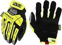 Mechanix Wear: Hi-Viz M-Pact E5 Work Gloves (Medium, Fluorescent Yellow)