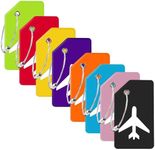 8 Pack Silicone Luggage Tag for Sui