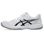 ASICS Men's Upcourt 6 Volleyball Shoes, 12, White/Black