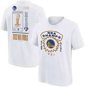 Outerstuff Golden State Warriors Youth 2022 NBA Finals Champions Roster T-Shirt, White