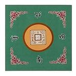 (Green) - Sanvo Universal Mahjong/Paigow/Poker/Dominos/Game Table Cover,Slip Resistant Mat(Green) 31.5" x 31.5"(80cm x 80cm)