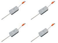 TECHNOBEAM 6W driver,BIS certified Isolated driver 36V -150 mA with Red & Black wire at output for cob light Spot light And Garden light (Pack of 4)