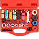 DASBET 22PCS Master Quick Disconnect Tool Kit | Fuel Line Disconnect Tool Set for A/C Fuel Line & Transmission Oil Cooler Line Compatible with Mechanics Most Ford Chevy GM Models