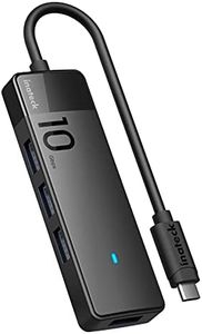 Inateck HUB USB 3.2, 10Gbps Hub USB C con 4 Puertos USB A Compatible con MacBook Pro/Air, iMac, iPad Pro, PS4, Surface Pro