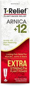 T-Relief Extra Strength Cream Arnica +12 Natural Relieving Actives for Back Pain Joint Soreness Muscle Aches & Stiffness, Whole Body Fast Acting Relief for Women & Men - 3 oz