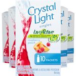 Crystal Light Raspberry Peach Singles, 54g (12 Boxes of 10 Packets)