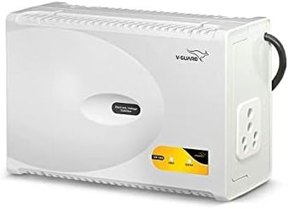V-Guard VM 500 Voltage Stabilizer I for Washing Machine, Microwave Oven, Treadmill I Working Range 150V - 280V – Grey
