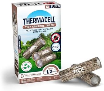 Thermacell Tick Control Tubes; 12 Per Box;No Spray, Easy-to-Use; Kills Ticks That May Carry Lyme Disease; Place in Backyard, Gardens or Wooded Areas Twice a Year; Won’t Harm Kids, Pets or Environment