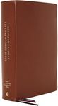 NASB, Charles F. Stanley Life Principles Bible, 2nd Edition, Genuine Leather, Brown, Comfort Print: Holy Bible, New American Standard Bible